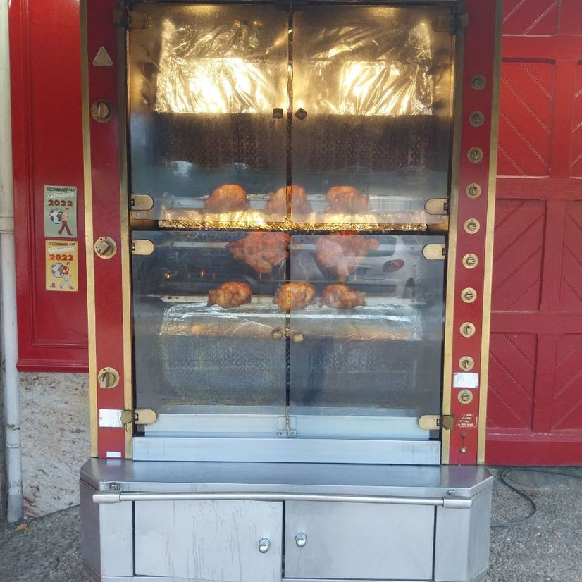 cuisson de poulets